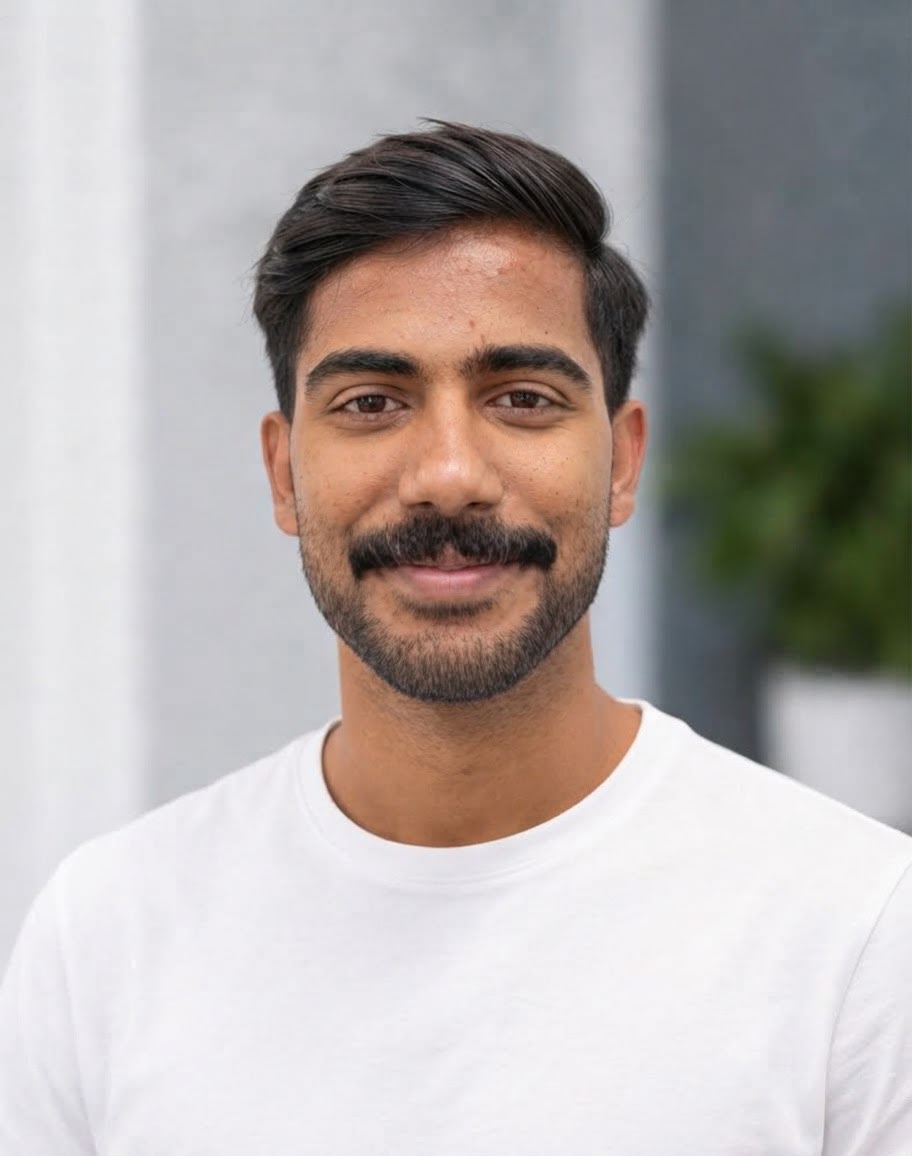 Portrait von Nidhin Aipe